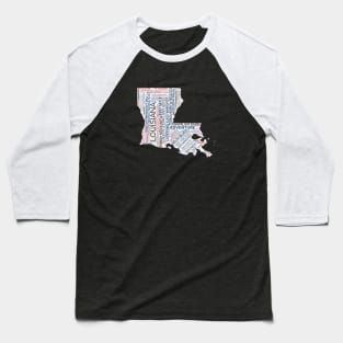 Louisiana's Cultural Tapestry Baseball T-Shirt